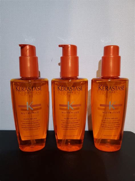 新品未使用未開封KERASTASE ケラスターゼ NUソワン オレオリラックス 125ml 国内正規品 3本セットPayPayフリマ