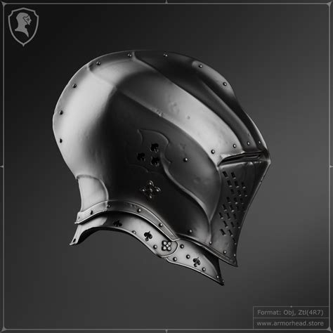 Fantasy Gothic Knight Helmet — Armorhead