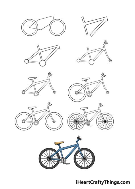 Bike Drawing - How To Draw A Bike Step By Step