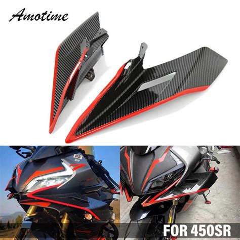 Motorcycle Parts Cf Sr Front Side Downforce Naked Spoilers Fixed