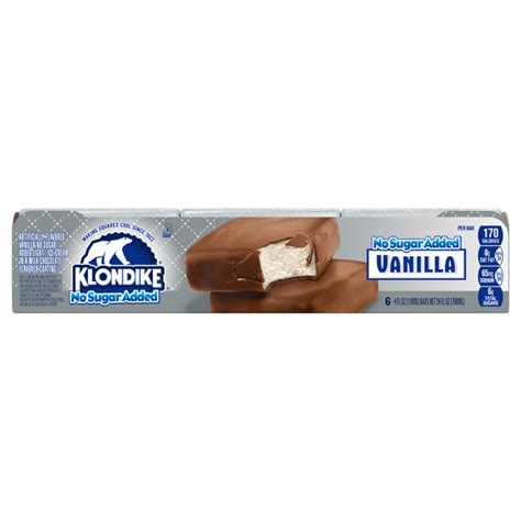 Save On Klondike Ice Cream Bars Vanilla No Sugar Added Ct Order