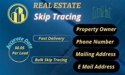 Do Best Real Estate Skip Tracing In Bulk By Faisalkhaan111 Fiverr