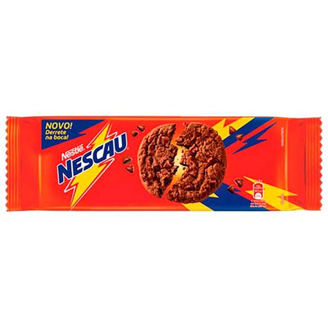 Cookies Gotas Chocolate Nescau 60g Nestlé Submarino