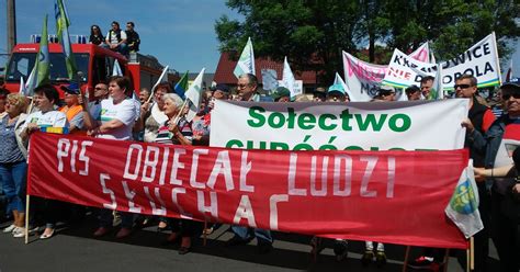 Start protestu głodowego w Dobrzeniu Wielkim Wiadomości