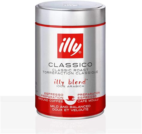 Illy Caffe Normale Fine Grind Medium Roast Red Band 8 8 Ounce Tins