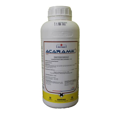 Insecticida Acaramik 1 8 EC X 1 Lt Rotam Croper