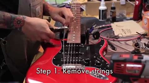 How To Set Up An Electric Guitar Youtube