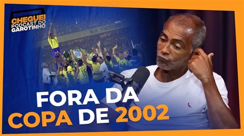 ROMÁRIO CONTA O VERDADEIRA MOTIVO DE TER FICADO DE FORA DA COPA 2002