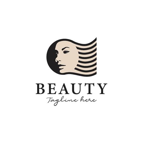 Diseño De Logotipo De Belleza De Mujer Ilustración Vectorial Vector