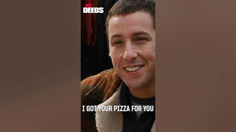 Mr Deeds Deeds Gives Crazy Eyes His Pizza Adam Sandler Hd Movie