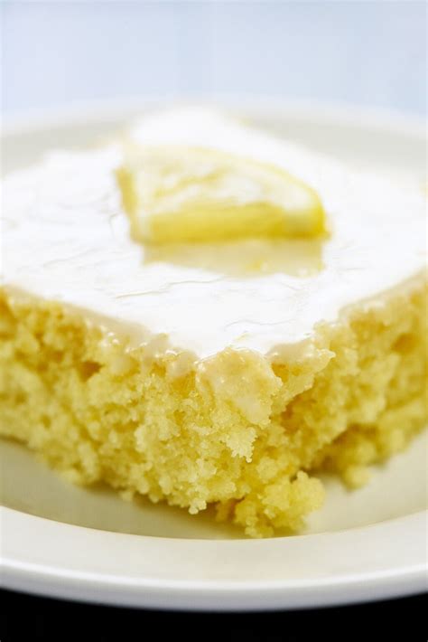 Lemon Sheet Cake Easy Lemon Cake With Lemon Glaze • Fivehearthome