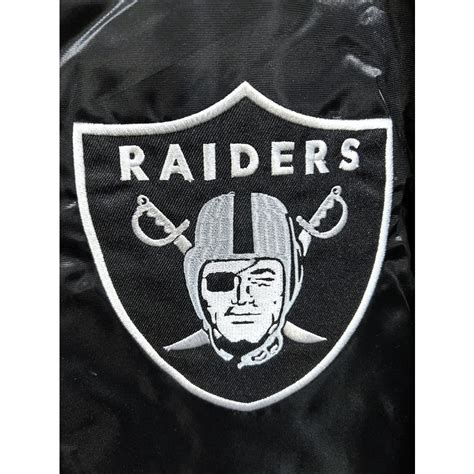 美品 Nfl ラスベガス レイダース スタジャン 黒白 M メンズ スタジアムジャンパー Raiders Out006nfl658417