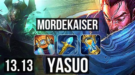 Morde Vs Yasuo Top 17m Mastery 1226 500 Games Godlike Euw