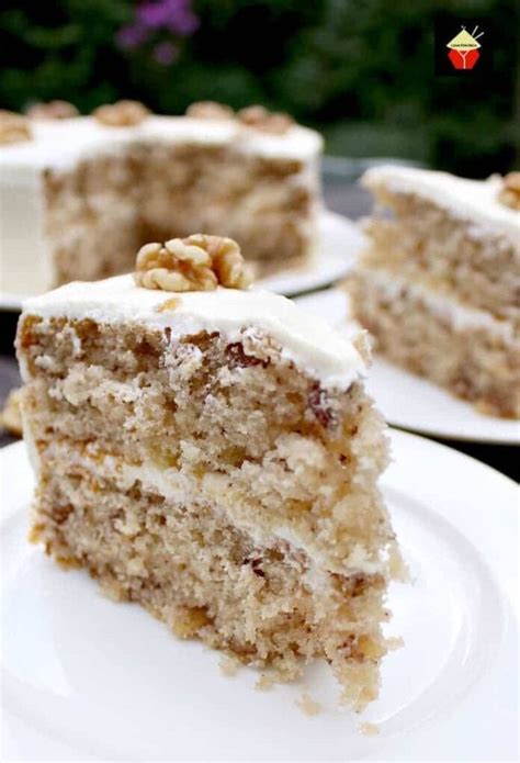 Walnut Cake Is A Deliciously Easy Recipe The Cake Is So Soft And Fluffy