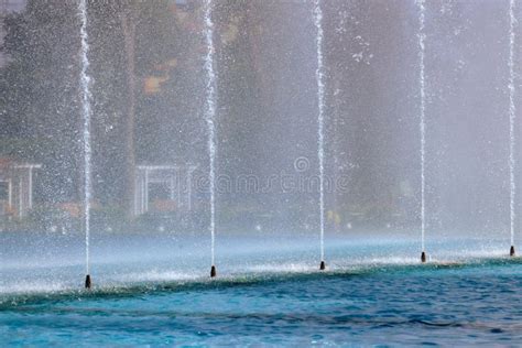 Circuito Magico Del Agua A Series Of Colorful Fountain In Lima Peru