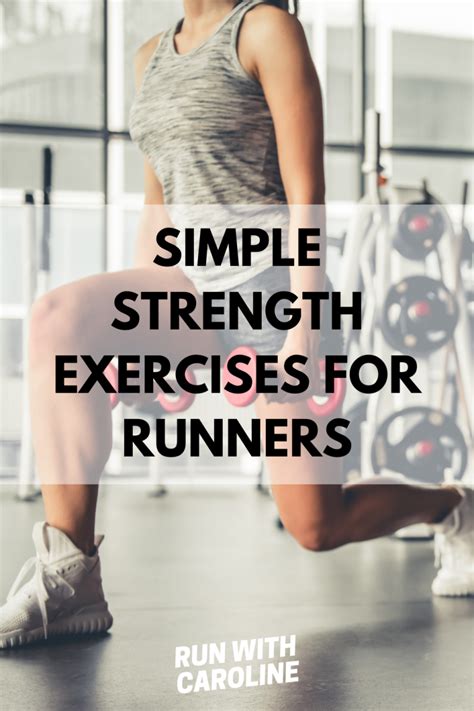 6 Simple Strength Exercises For Runners In 2020 Strength Exercises