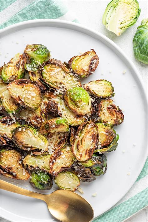 Ninja Air Fryer Brussel Sprouts Dr Davinahs Eats