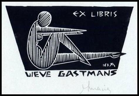 Mercier Jocelyn Exlibris X Bookplate Erotic Erotik Nude Nudo