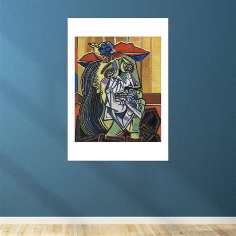 Pablo Picasso Weeping Woman An Emotional Expressionist Portrait