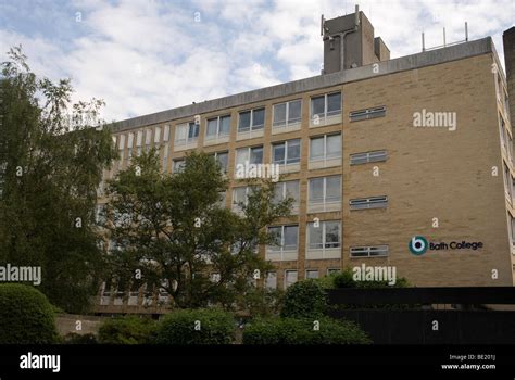 Bath Technical College Bath Spa Somerset Uk Stock Photo Alamy
