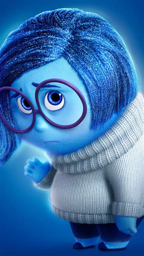 Disney Inside Out Sadness Iphone Wallpaper Panpins Imagenes De