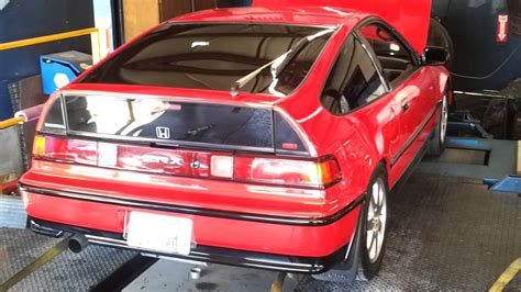 1989 Honda CRX Dyno YouTube