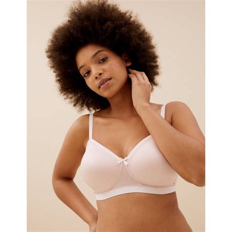 Buy Marks Spencer Sumptuously Soft Non Wired T Shirt Bra Pink Online