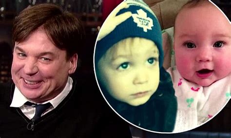 Mike Myers Introduces Son Spike And Baby Daughter Sunday To David