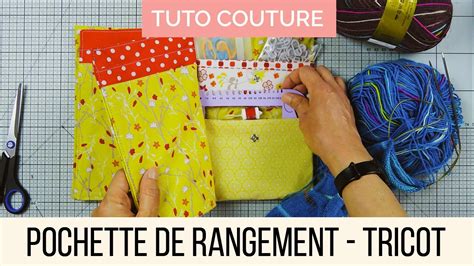 Coudre une pochette à tricot TUTO COUTURE YouTube