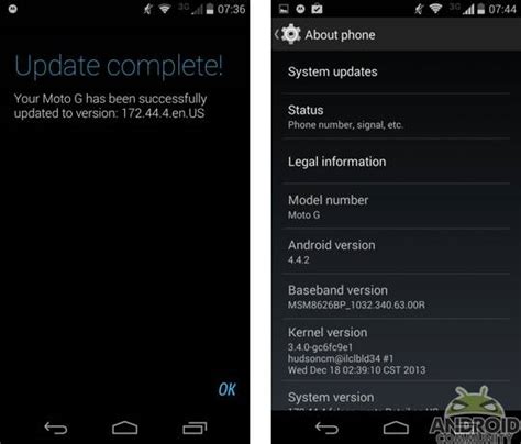 Moto G Android Kit Kat Rollout In Full Swing Android Community