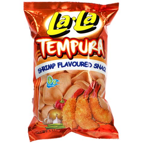 Lala Tempura Shrimp Flavoured Snack 100 Grams Mama Merienda