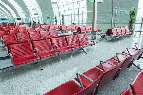 Chairs in the airport stock image. Image of interior - 51094991