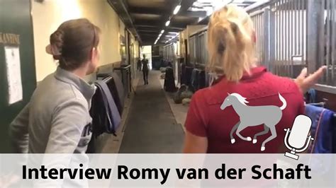 Kijkje Achter De Schermen Bij Romy Van Der Schaft Youtube