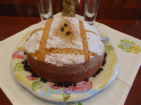 Torta delle amiche con crema al caffè La tavola golosa di Giò