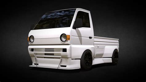 Suzuki Carry Kei Truck 1993 - Download Free 3D model by BadKarma ...