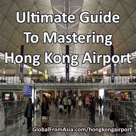 Lounges - Hong Kong Airport Guide