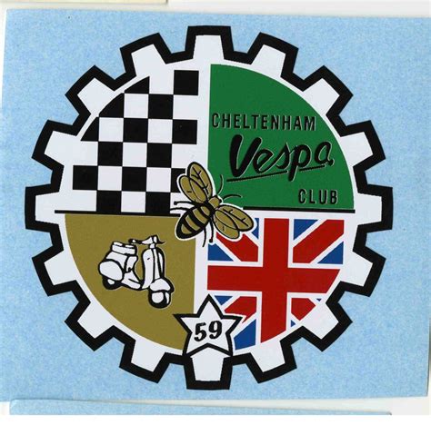 Vespa Club Stickers Archives Page 2 Of 10 Scooterproducts