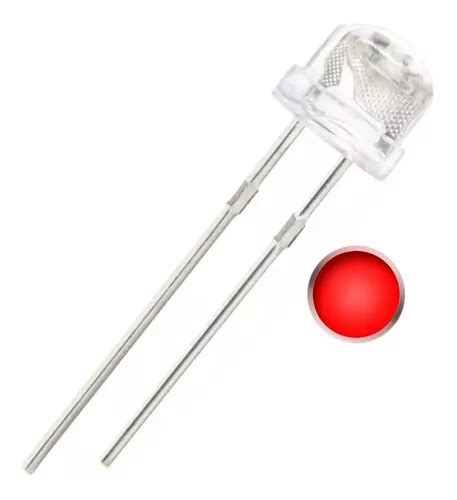 Led Rojo 5mm Alto Brillo Arduino 100 Unidades Straw Hat MercadoLibre