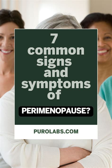 Common Signs And Symptoms Of Perimenopause Women S Health Artofit