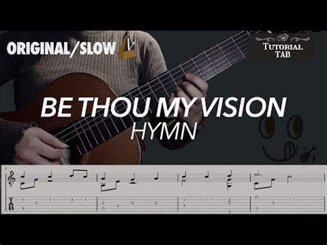 Be Thou My Vision Hymn Fingerstyle Tutorial with TAB 成為我異象 試みの世にあれど