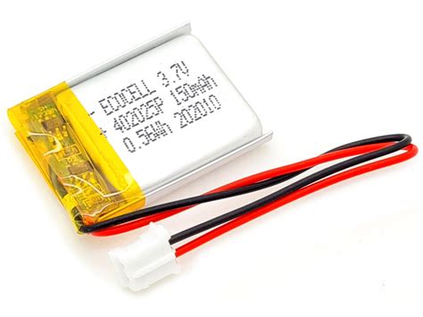 Lipo Battery Mah V Polymer Lithium Ion Ecocell