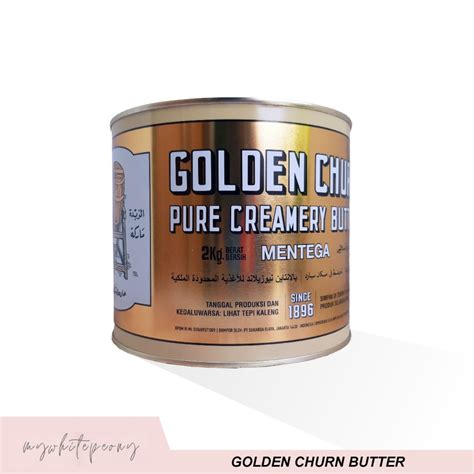 Jual Golden Churn Butter Canned 2 Kg Shopee Indonesia