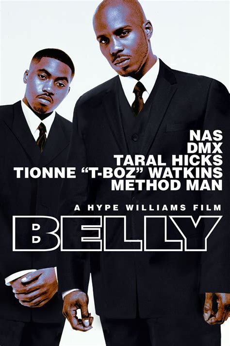 Belly Movie Poster NAS DMX T-boz Method Man - Etsy