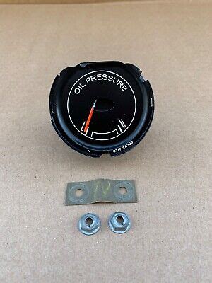 Ford Mustang Instrument Oil Pressure Gauge C Zz B B Restored