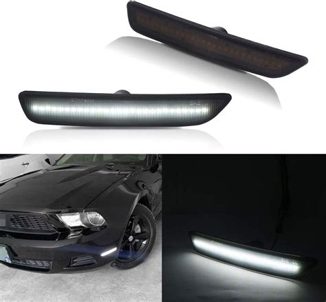 Gtinthebox Smoked Lens White Led Front Side Marker Light