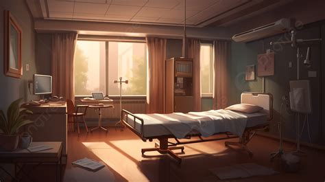 Anime Hospital Background