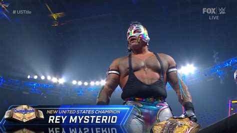 Rey Mysterio Wins Wwe United States Title On Wwe Smackdown
