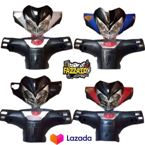 Batok Depan Belakang Supra X 125 Batman Plus Lampu Depan Berkualitas