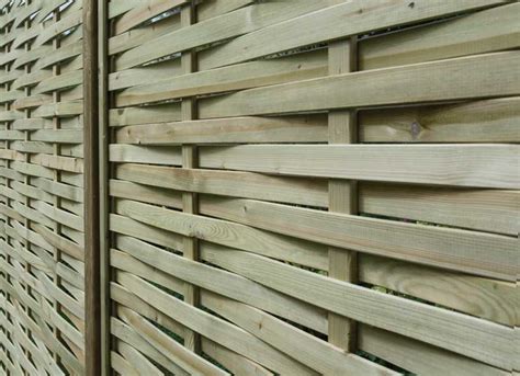 Premium Woven Timber Panels Garden Fencing Ashford Kent