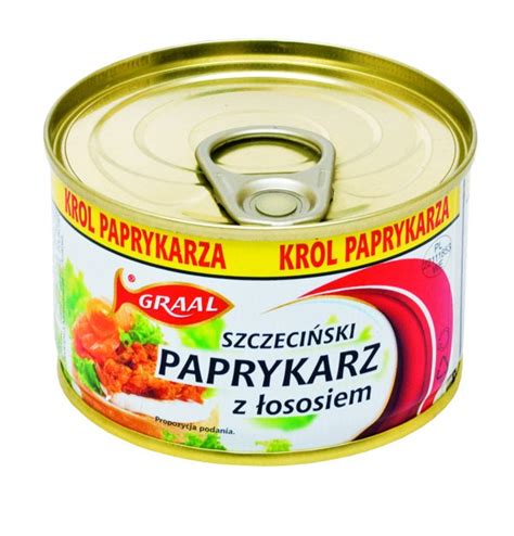 GRAAL PAPRYKARZ Z ŁOSOSIEM 165G Sklep Rybny